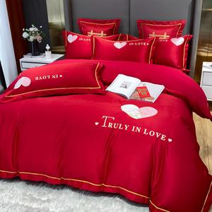 FUANNA Комплект постельного белья 180 см, простыня на резинке, пододеяльник 220x240 см