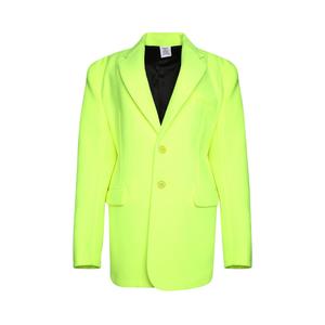 Индивидуальная куртка Vetements, цвет Желтый флуоресцентный