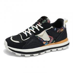 Нескользящие и износостойкие низкие повседневные туфли, увеличивающие рост, для мужчин NANJIREN, Black