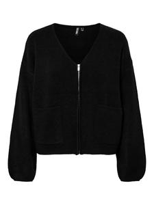 Вязаный кардиган PIECES PCJunna, черный