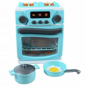 Большая Детская Кухня, Синая Плита С Духовкой Midex