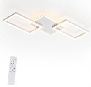 Светодиодный потолочный светильник Nettlife Everett II, белый - металл - 45 х 7 х 80 см