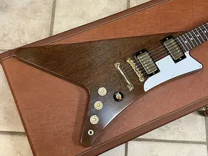 Электрогитара Gibson Custom Shop 1957 Moderne из красного дерева 2025 года, VOS, антикварный натуральный