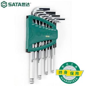 SATA Tools, набор шестигранных ключей со сферической головкой, 12 дюймов, длина 09106