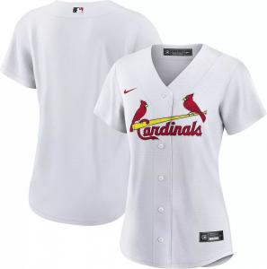Женская реплика Nike St. Louis Cardinals Blank White Cool Base Джерси