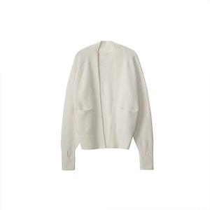 Кардиган Muji с V-образным вырезом, черный