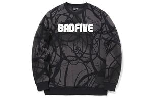 LINING Толстовка Badfive мужская черный камуфляж