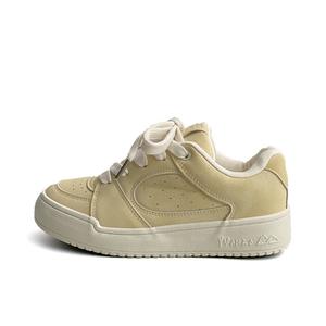 N6N8 Женские противоскользящие легкие дышащие лоу-топы для скейтбординга светло-желтые, цвет Light Yellow