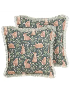 Декоративная подушка Beliani 2er Set Deko ALSTROEMERIA, цвет grün/beige