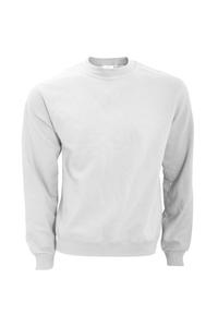 Толстовка с круглым вырезом B&C, белый