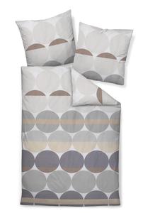 Постельное белье Janine бежевый, песочный, белый, серый, 135/200 см