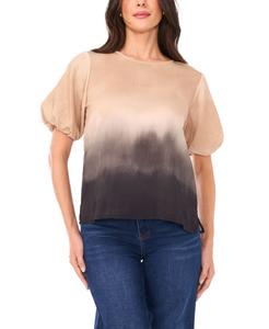 Женская блузка с пышными рукавами Vince Camuto, Natural Sand