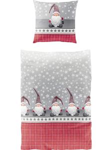 Постельное белье Bierbaum, цвет grau-rot
