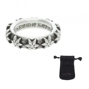 Кольцо из стерлингового серебра 925 пробы мужское серебряное Chrome Hearts, серебряный