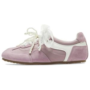 AGSDON Женские повседневные кеды на низком ходу 2,5 см фиолетовые, цвет Purple