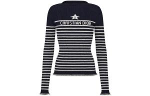 Трикотаж женский темно-синий Dior