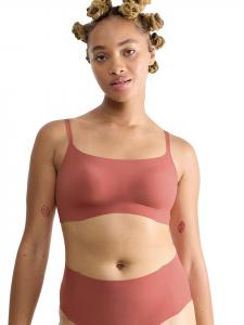 Sloggi Беспроводной бюстгальтер «Zero Feel» терракотового цвета