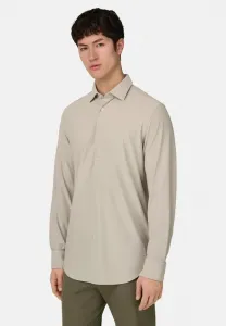 Эластичная рубашка b-tech Boggi Milano, Sand