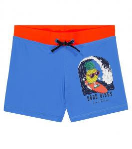Плавки с принтом Marc Jacobs Kids, Pale Blue