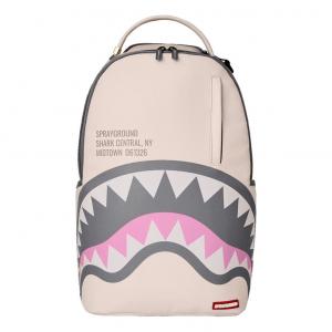 Рюкзак Sprayground Shark Central Rose DLXSV 'Белый-черный'