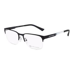 EMPORIO ARMANI Прямоугольная оправа для очков унисекс черная, Black