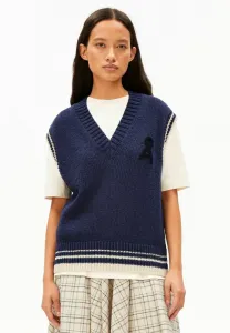 Знаменитый университетский джемпер Armedangels, Tinted Navy/Oatmilk