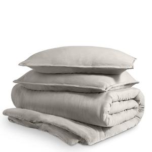 Комплект пододеяльников Bare Home, стираемый в домашних условиях, цвет Fog