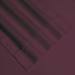 Комплект простыней из микрофибры Tribeca с глубокими карманами, фиолетовый