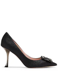 Туфли с кристаллами Roger Vivier, черный
