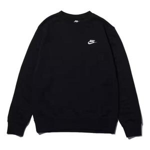 Толстовка Nike AS Men's Nike Sportswear Club CRW FT Black, черный