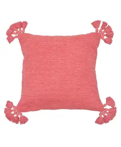 Декоративная подушка с текстурой гибискуса в Ньюпорте Carol & Frank, pink