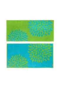 Полотенце для ванной Grace Grand Spa Duschtuch Dahlie, цвет Hellgrün/türkis