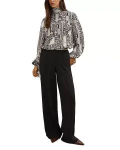 Блузка с принтом в виде плитки от Гарри Reiss, мультиколор