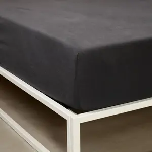 Простыни На Резинке Из Молодого Джерси 90X200 Bassetti, цвет Ardesia