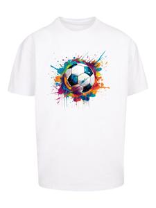 Рубашка F4NT4STIC Bunte Fußball, белый