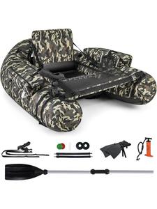 COSTWAY Надувная лодка размером 146x109x44 см, разных цветов