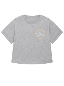 Футболка Найди свою дикую природу в сером цвете wat? Apparel