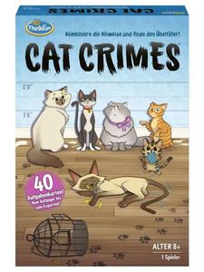 Thinkfun Concentration Game Cat Crimes in Colorful