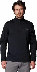 Columbia Men's Tech Knit 1/4 Zip, Black