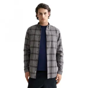 Рубашка с длинными рукавами Scotch & Soda Shadow Check Double Faced, серый
