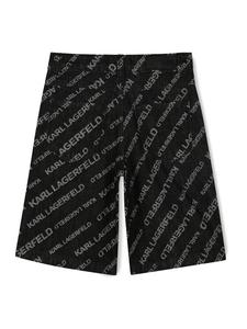 Джинсовые шорты обычного кроя Z30415 D Karl Lagerfeld Kids, черный