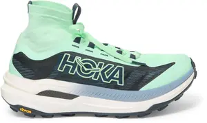 Женские кроссовки Tecton X 3 для трейлраннинга HOKA, Mint Fluorite/Varsity Navy