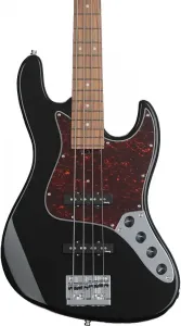 Бас-гитара Sadowsky MetroExpress 21 лад, винтажный JJ, 4 струны, черный высокоглянцевый, с чехлом