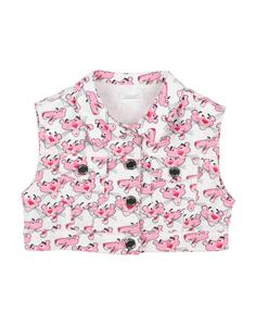 Джинсовая куртка для девочек Miss Grant, белый