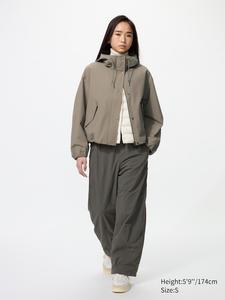 Теплые брюки с подкладкой Uniqlo, 57 olive