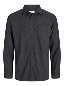Рубашка Jack & Jones, темно-серый меланж