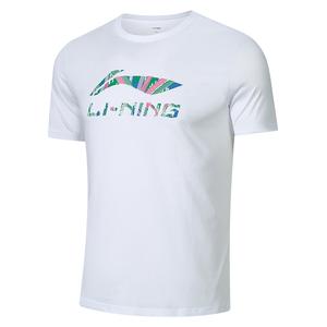 Мужская футболка с коротким рукавом LINING, белый