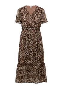 Миди платье QS, Brown/Chocolate