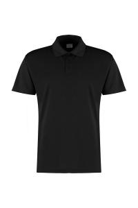 Рубашка-поло Cooltex Plus из микросетки Kustom Kit, черный
