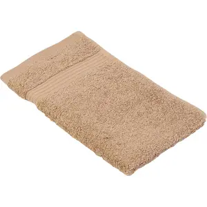 Набор гостевых полотенец New York, современные однотонные цвета, с декоративной каймой, 100% хлопок Gözze, Marone